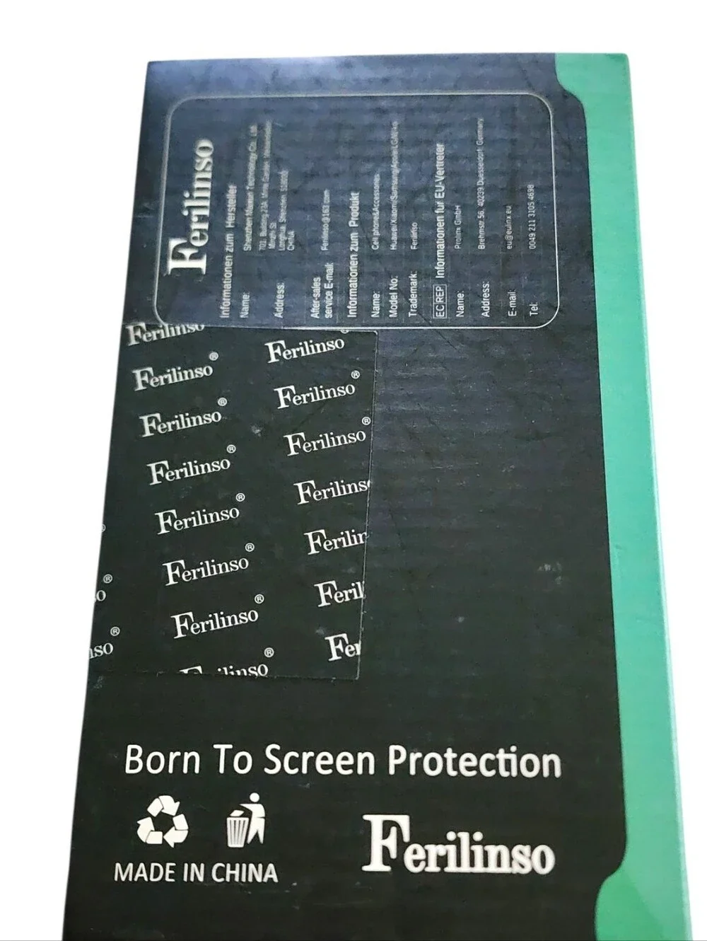 Ferilinso 3-pack tempered glass screen protector For Google Pixel 4a